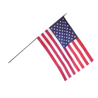 Annin Silky Rayon US Classroom Flag, 16 L x 24 W in 016788