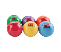 Sportime Inflatable All-Balls, Multi-Purpose, 3 Inches, Assorted Colors, Set of 6 020500
