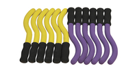 Sportime Katch-N-Throw Sticks, Yellow/Violet, Set of 12 Item Number 024447