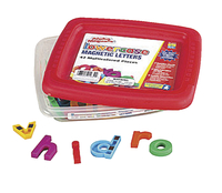 Educational Insights Lowercase Magnetic Letters, 1-1/2 Inches, Multicolor, Set of 42, Item Number 070609