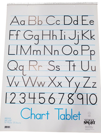 Chart Tablets, Chart Supplies, Item Number 085335