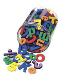 Wonder Foam Magnetic Letters and Numbers, Set of 110, Item Number 086320