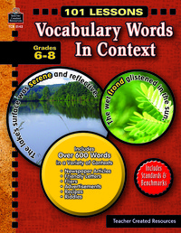 Vocabulary Games, Activities, Books Supplies, Item Number 089935