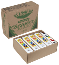 Crayola Educational Watercolor Classpack, Non-Toxic, Assorted Colors, Set of 36, Item Number 1439757