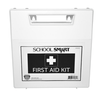 School Smart First Aid Kit, 50 Person, Plastic 2003345