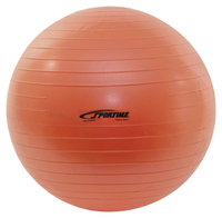 Sportime Anti Burst Exercise Ball, 21-1/2 Inches, Orange Item Number 2089042