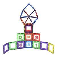 Childcraft Alphabet Magnetic Building Tiles, Set of 56, Item Number 2092310