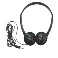 Califone Lightweight Stereo Headphone with Bag, Item Number 2104607