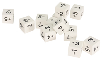 Achieve It! Foam Dice, Positive and Negative Numbers, 6 Sided, Set of 12, Item Number 2105040