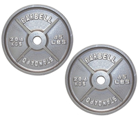 FlagHouse Olympic Style Barbell Plate, 45 Pounds 2119918