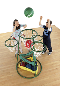 FlagHouse Adjustable Multi-Ring Basketball Stand 2119971