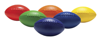 FlagHouse Squeezy Foam Football, Set of 6, Assorted Colors 2120016