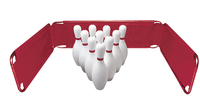Flaghouse Bowling Backstop, 4 x 1 Feet, Red, Each Item Number 2120119