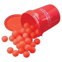 FlagHouse Keepers No Bounce Hockey Balls, Set of 36 with Included Pail 2123795