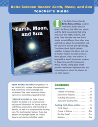 Delta Science Modules Earth, Moon, and Sun Teacher Guide, Edition 3, Grades 6 to 8, Item 438-3220