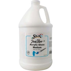 Sax Acrylic Gloss Medium Preparation and Protection, 1 Gallon Item Number 247313