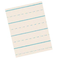 School Smart Alternate Ruled Writing Paper, 1/2 Inch Ruled Long Way, 11 x 8-1/2 Inches, 500 Sheets 085359
