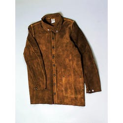 Steiner Enterprises Inc Welding Jacket, Split Cowhide Leather, Item Number 1051788