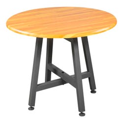 Image for VARI Round Table, Butcher Block from School Specialty