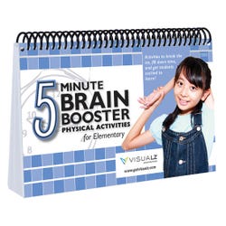 Image for Visualz 5 Minute Brain Booster Physical Activities for Elementary from School Specialty