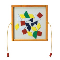Image for Magnetic Interactive Activities, Shapes, Panel from School Specialty