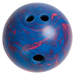 Image for Champion Lightweight Bowling Ball, 5 Pounds, Blue and Red Swirl from School Specialty