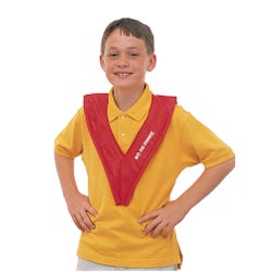 Image for FlagHouse No Tie Pinnie, Child, Green from School Specialty