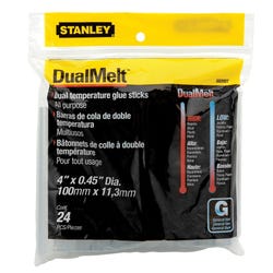 Image for Stanley Dual Temperature Glue Stick, 0.45 x 4 Inches, Clear, Pack of 24 from School Specialty