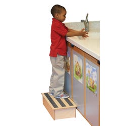 Image for Childcraft Toddler Step Stool, 23 x 11-3/4 x 6 Inches from School Specialty