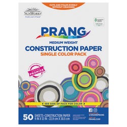 Image for Prang Medium Weight Construction Paper, 9 x 12 Inches, Pink, 50 Sheets from School Specialty
