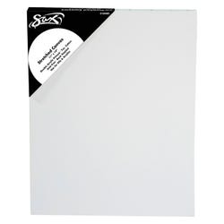 Sax Quality Stretched Canvas, Double Acrylic Primed, 11 x 14 Inches, White Item Number 2128485