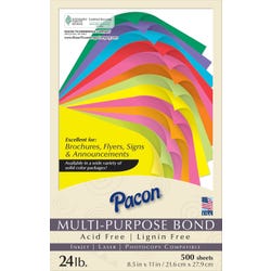 Image for Pacon Multi-Purpose Paper, 8-1/2 x 11 Inches, Colbalt Blue, Pack of 500 from School Specialty