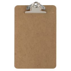 Officemate Wood Clipboard, Memo Size, 6 x 9 Inches, Item Number 2006317