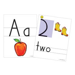Image for Handwriting without Tears Color Print and Number Wall Card, 8-1/2 X 11 in, Pack of 36 from School Specialty
