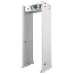 Image for ZKTeco WMD433 33-Zone Walk-Through Metal Detector, 37 x 30 x 87 Inches, Silver from School Specialty