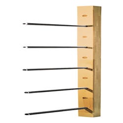 Image for Diversified Spaces Wall Mounted Lumber Rack, 3 x 4 x 84 Inches, Maple from School Specialty