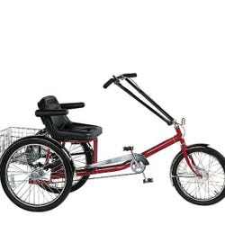 Image for Single Rider Trike, Full Support Seat, Electrical, 1 Speed from School Specialty