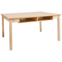 Childcraft Classroom Desk Table, Laminate Top, 47-3/4 x 35-3/4 x 22 Inches, Item Number 078168