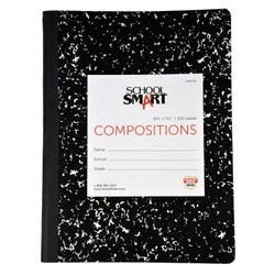 School Smart Ruled Composition Book, 9-3/4 x 7-1/2 Inches, 150 Sheets 086769