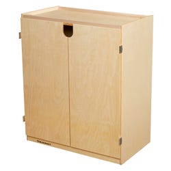 Image for Childcraft Mobile Locking Toddler Supply Cabinet, 30 x 17-1/8 x 36 Inches from School Specialty
