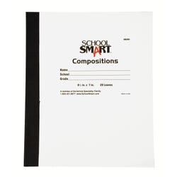Image for School Smart Primary Composition Notebook, No Margin, 8-1/2 x 7 Inches, 40 Pages from School Specialty