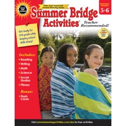 Image for Carson Dellosa Summer Bridge Activities Workbook, Grades 5 - 6 from School Specialty