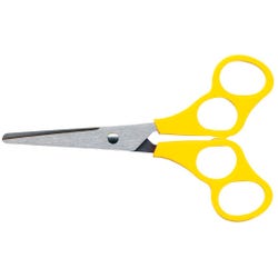 Image for School Smart Training Scissors, V-Shaped Blunt Tip, 5 Inches, Yellow from School Specialty
