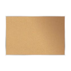 Image for Ghent Natural Cork Bulletin Board with Aluminum Frame, 18 x 24 inch from School Specialty