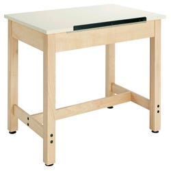 Image for Classroom Select Drafting Table, 36 x 24 x 30 Inches, Maple, Plastic from School Specialty