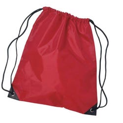 Image for Drawstring Sports Backpack, Red from School Specialty