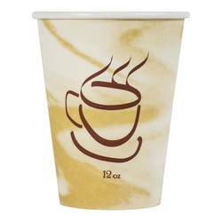 Gogo Hot Cups, 12 oz, Paper, Pack of 50, Item Number 2003393