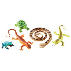 Image for Learning Resources Jumbo Reptile and Amphibian Animals, Set of 5 from School Specialty