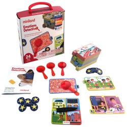 Image for Miniland Emotions Detective Game, 45 Pieces from School Specialty