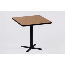 Correll Rectangle Laminate Top Cafe Table with T-Mold 4000528